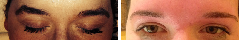 Eyebrow Styling, Before & After, Zoe Spa